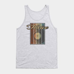 Thrice Vynil Silhouette Tank Top